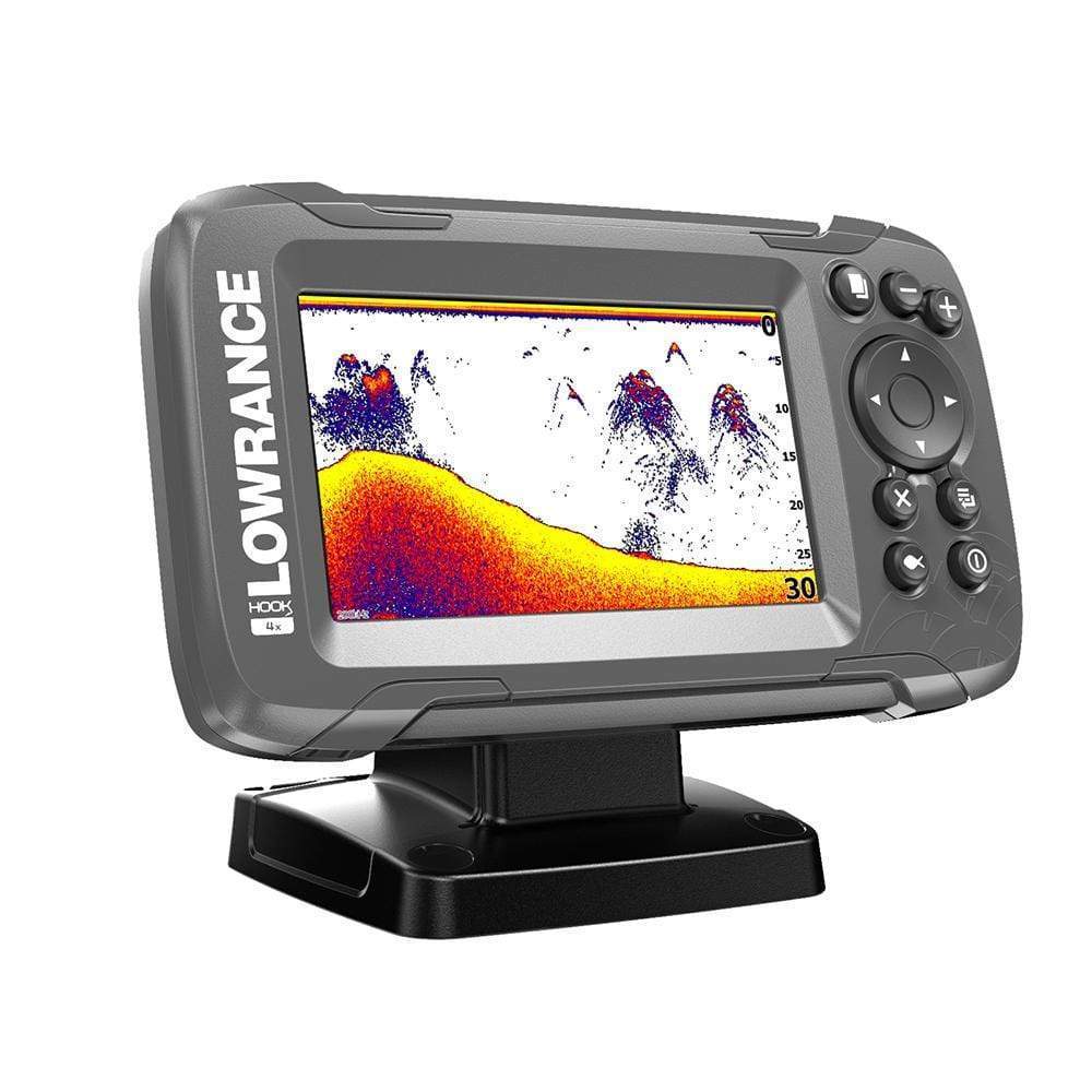Lowrance Qualifies for Free Shipping Lowrance HOOK2-4x Bullet Fishfindr Transom-Mount #000-14012-001