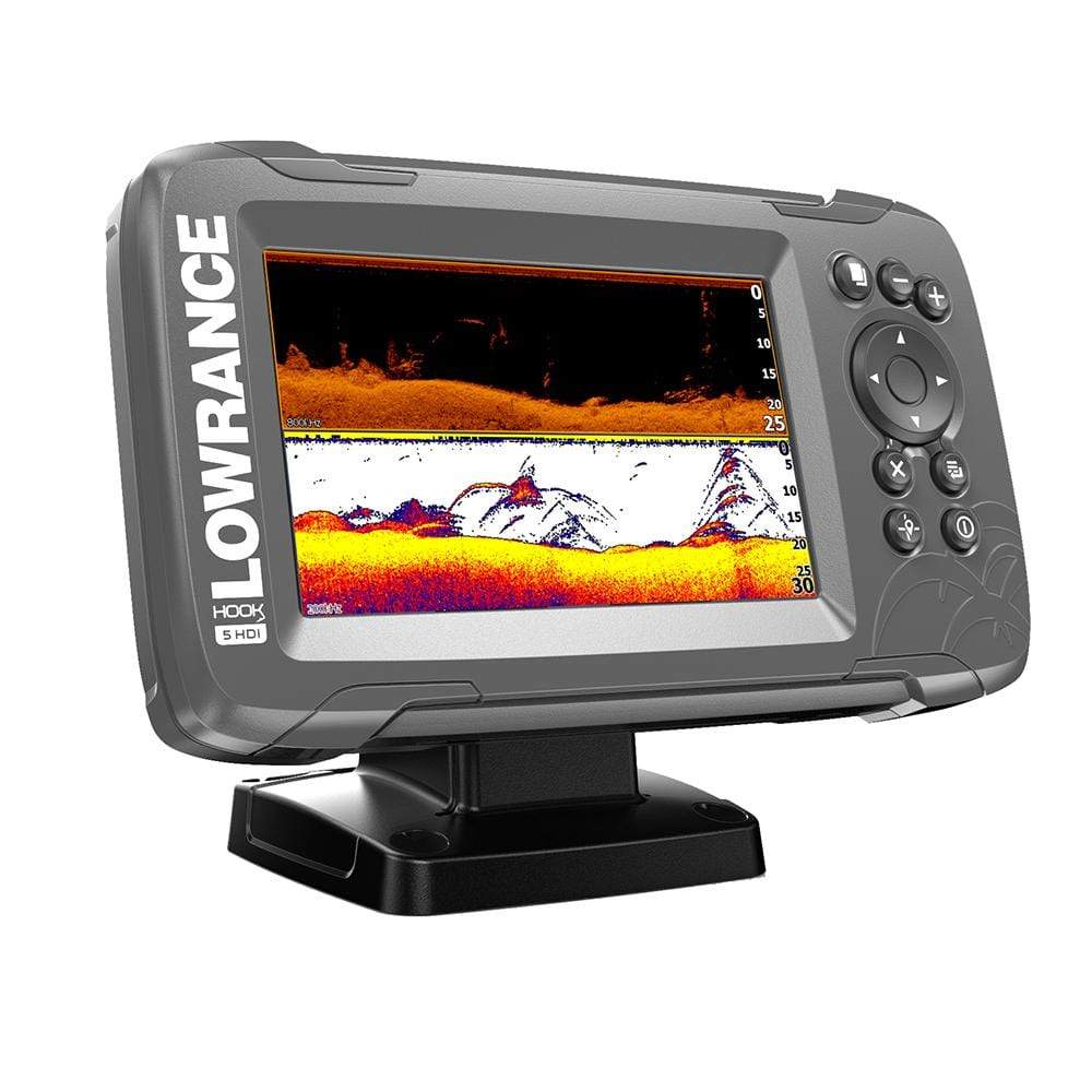 Lowrance Qualifies for Free Shipping Lowrance HOOK2-5 Splitshot US/Canada Nav+ Bundle #000-14282-001