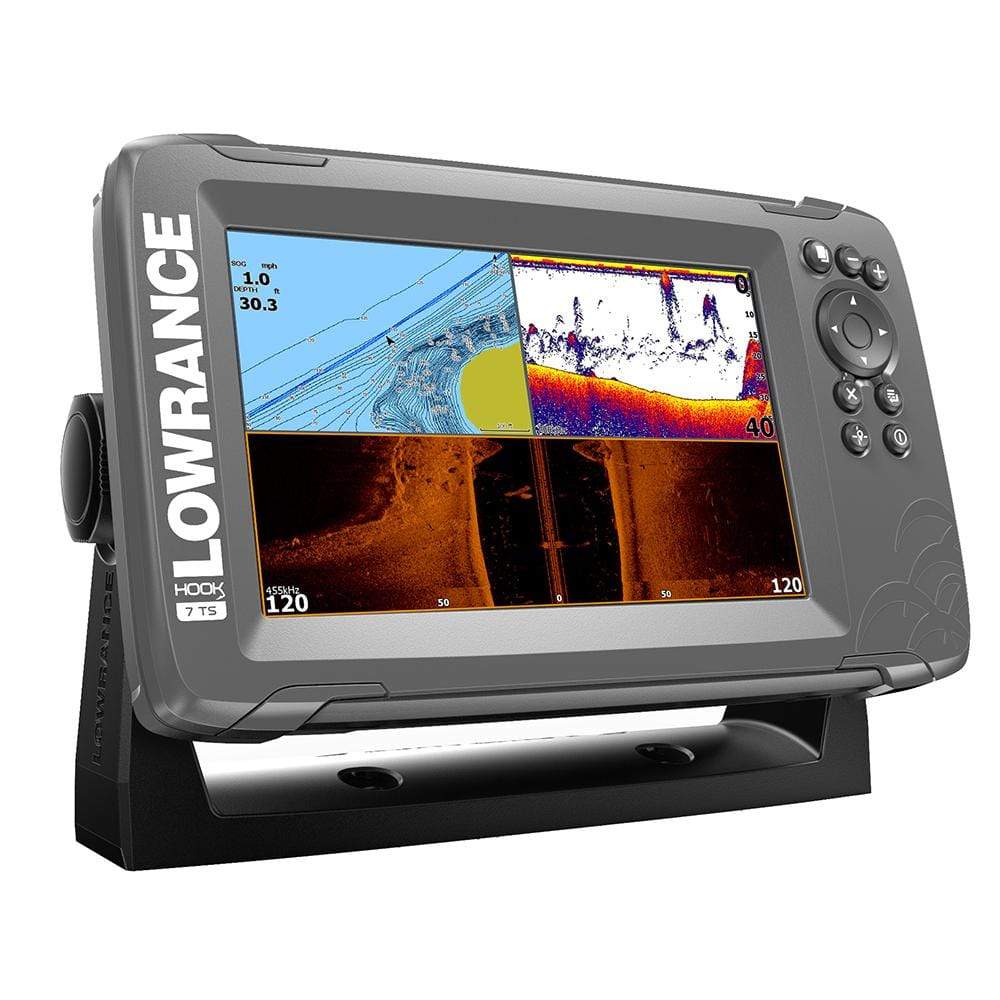 Lowrance Qualifies for Free Shipping Lowrance HOOK2-7 Tripleshot US/Canada Nav+ Bundle #000-14294-001