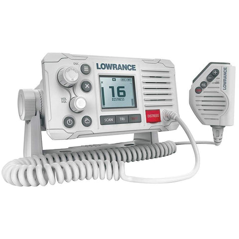 Lowrance Qualifies for Free Shipping Lowrance Link-6 VHF White Marine Radio with DSC #000-13544-001