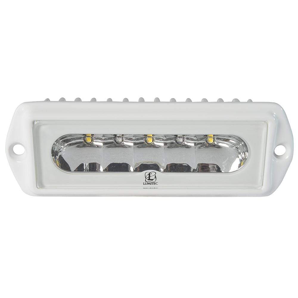 Lumitec Qualifies for Free Shipping Lumitec Capri 2 Dual Color LED Flood Light White/Blue #101099