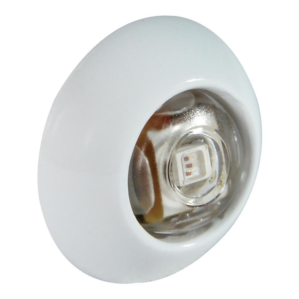 Lumitec Exuma Courtesy Light White Housing Warm White Light #101226