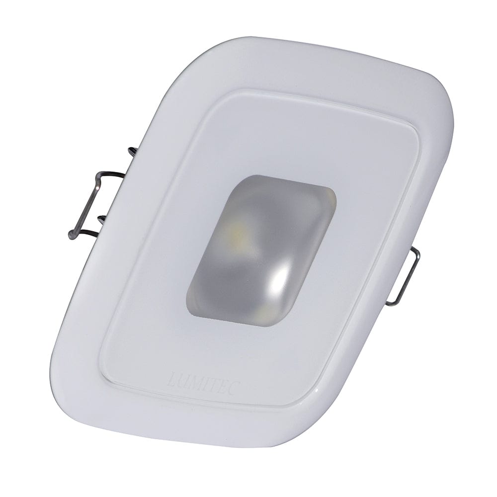 Lumitec Qualifies for Free Shipping Lumitec Square Mirage Down Light Warm White #116129