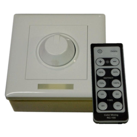 Lunasea Lighting Qualifies for Free Shipping Lunasea Single Color Wall Mount Dimmer Controller #LLB-45AU-08-00