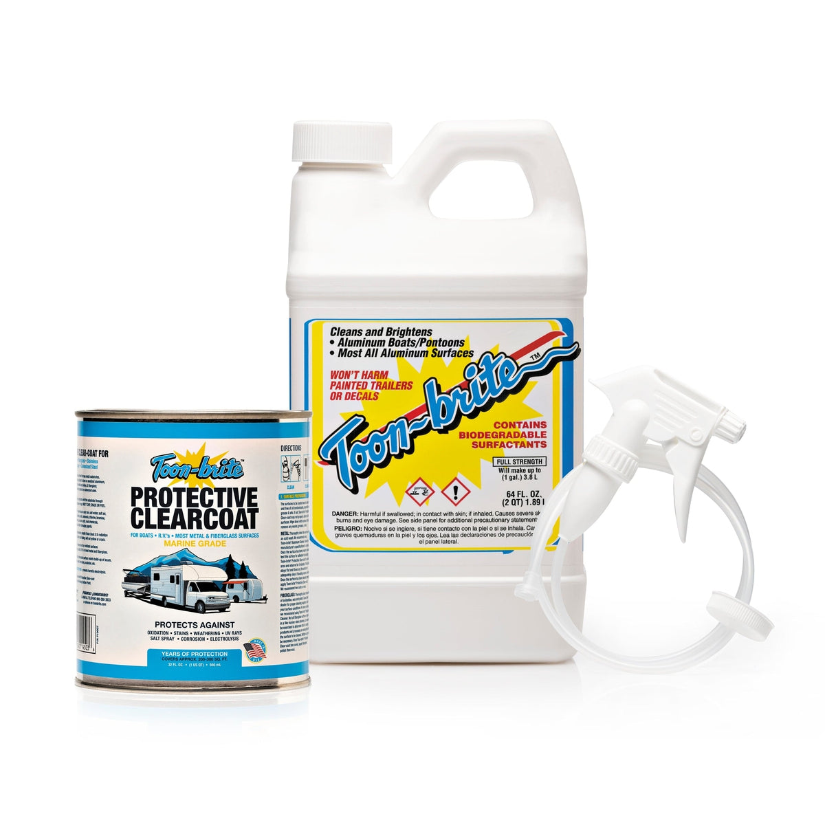 M & L Marine Qualifies for Free Shipping M & L Marine Aluminum Cleaner & Clearcoat Kit #BP1000