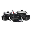 Magma Products Qualifies for Free Shipping Magma Nestable 10-Piece Jet Black/Slate Black Induction #A10-366-JB-2-IN