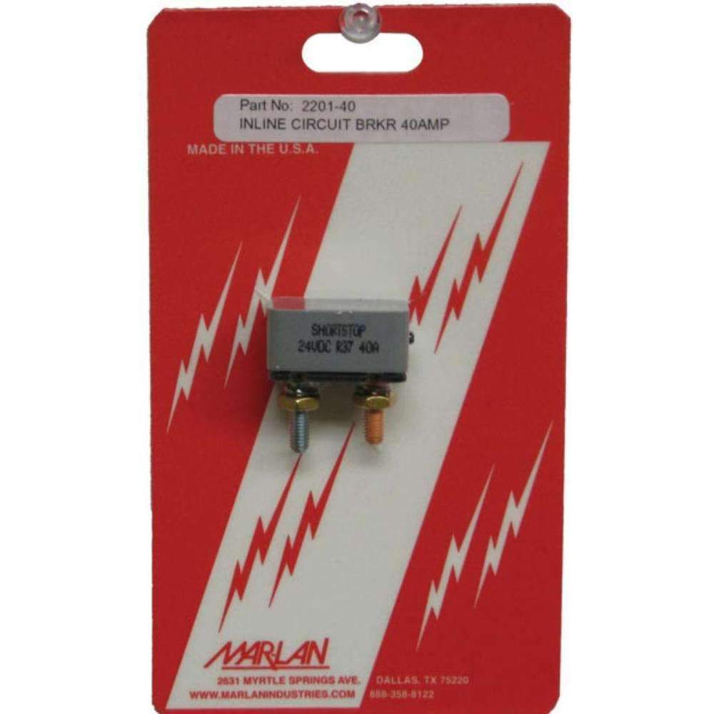 Mar-Lan Industries Qualifies for Free Shipping Mar-Lan Industries Circuit Breaker Inline 40a #2201-40C