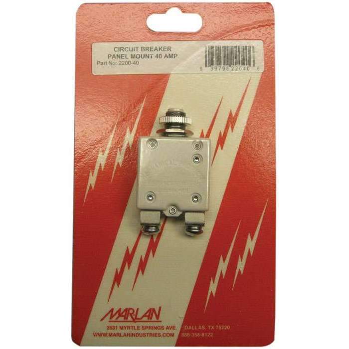 Mar-Lan Industries Qualifies for Free Shipping Mar-Lan Industries Circuit Breaker Panel Mount 40a #2200-40C