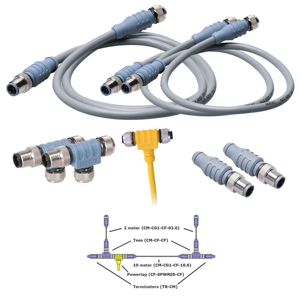 Maretron Qualifies for Free Shipping Maretron NMEA 2000 Starter Kit Deluxe Powertap 2 #CABLE-STARTER-KIT