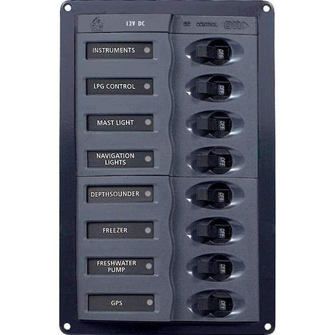 Marinco Recreational Group Not Qualified for Free Shipping Marinco Breaker Panel 8-Way #901V