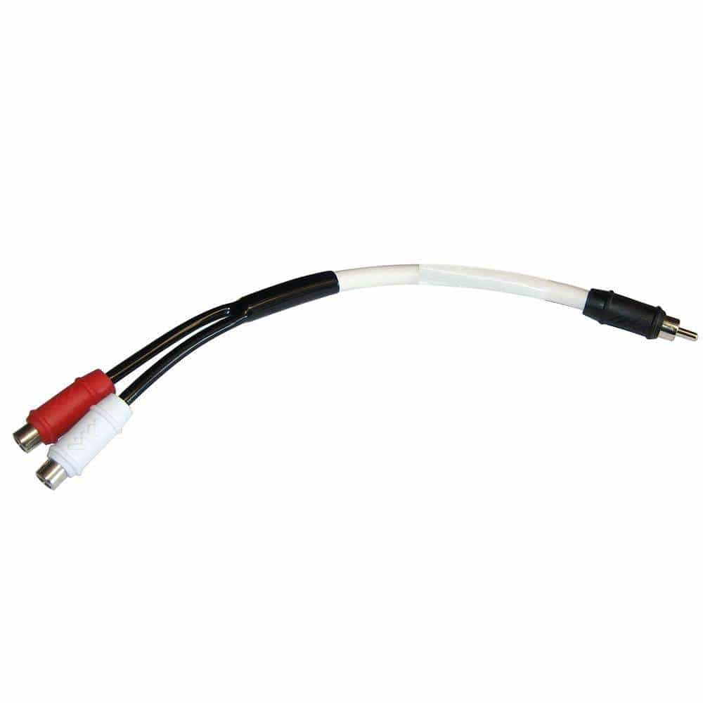 Marine Audio Qualifies for Free Shipping Marine Audio RCA Y-Cable Single Male/Dual Female #MARCAYMFFR