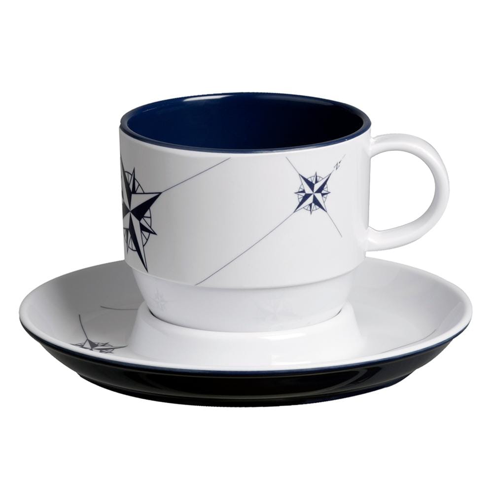 Marine Business Qualifies for Free Shipping Marine Business Northwind Tea Cup & Plate Set-6 #15005C