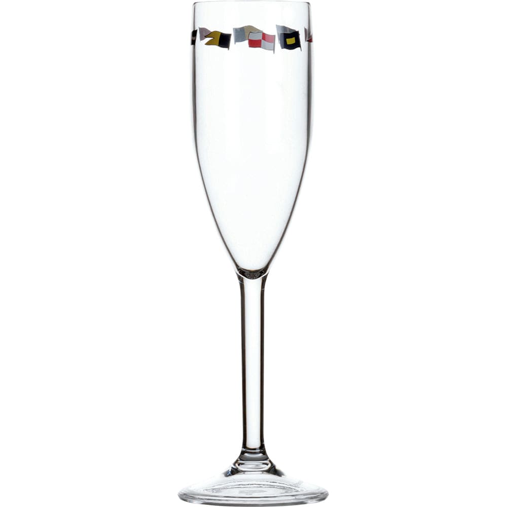 Marine Business Qualifies for Free Shipping Marine Business Regata Champagne Glass Set-6 #12105C