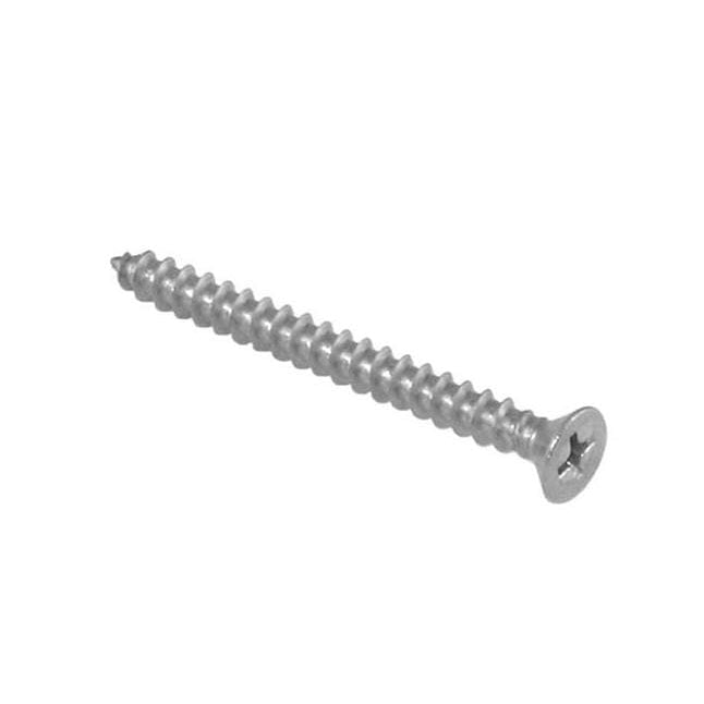 Marine Fasteners Screw Self-Tapping 10 x 1-1/2" Flat 100-pk #B666