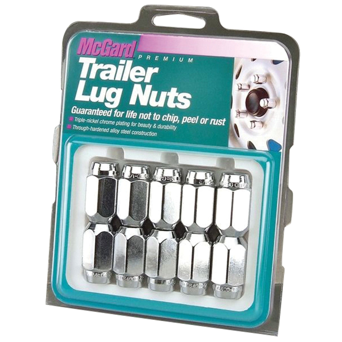 McGard Qualifies for Free Shipping McGard 1/2-20 Wheel Nuts 10-pk #74043