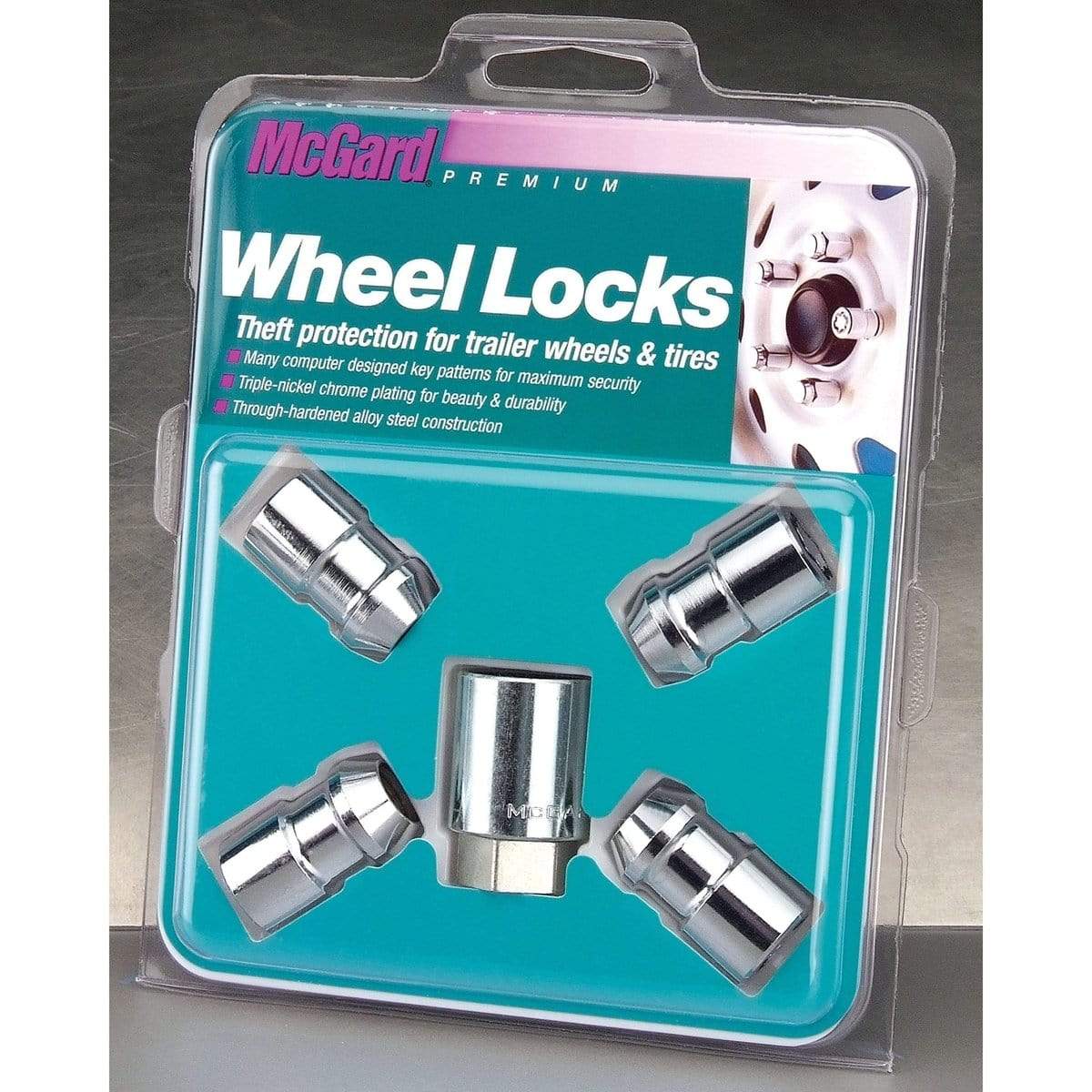 McGard Qualifies for Free Shipping McGard Trailer Wheel Lock 1/2-20 4-pk 74041
