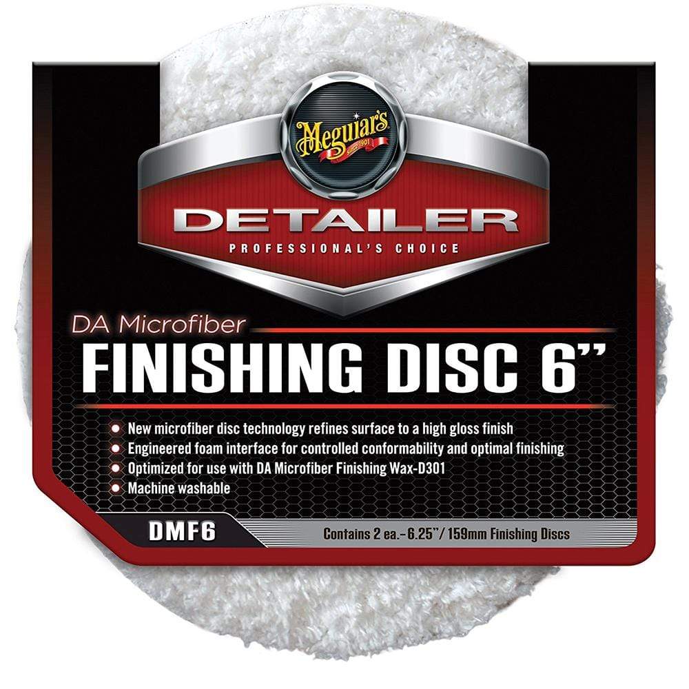 Meguiar's Qualifies for Free Shipping Meguiar's DA Microfiber Finishing Disc 2-pk #DMF6