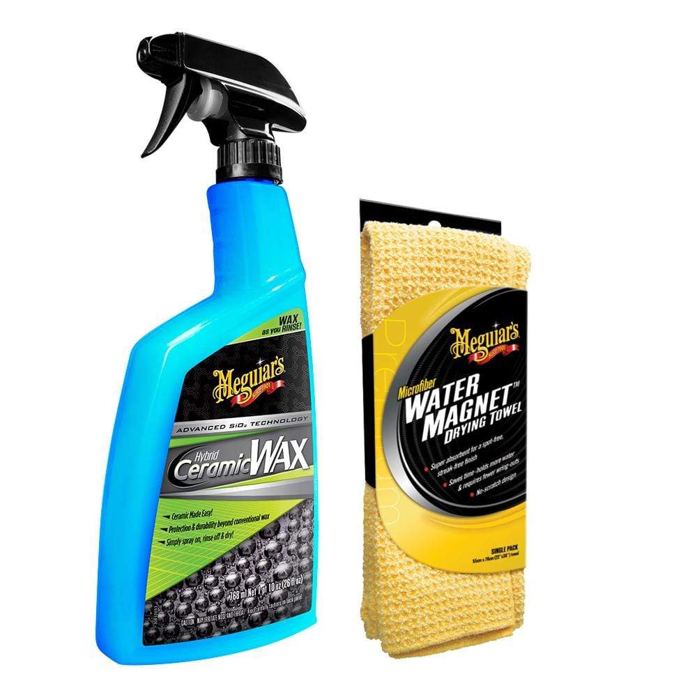 Meguiar's Hybrid Ceramic Wax Water Magnet Microfiber #G190526-X2000KIT