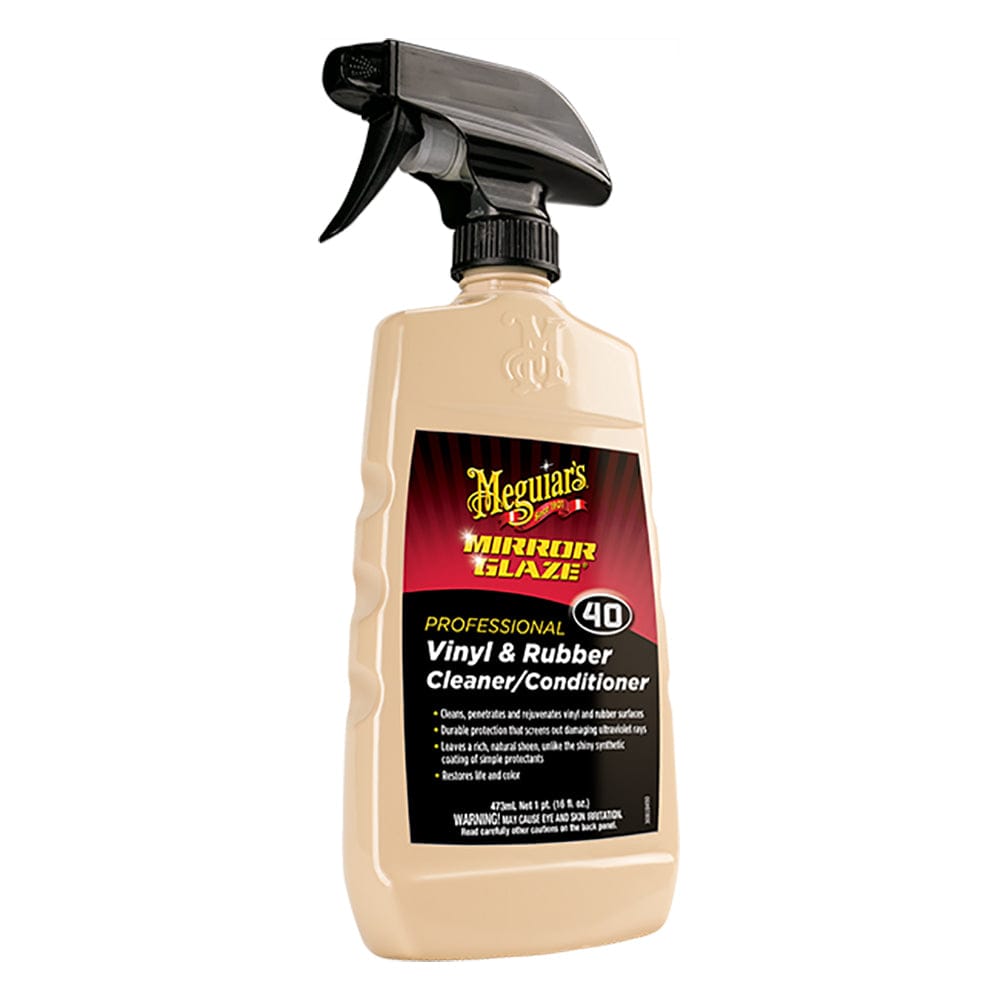 Meguiar's Qualifies for Free Shipping Meguiar's M40 Mirror Glaze Vinyl & Rubber Cleaner & #M4016