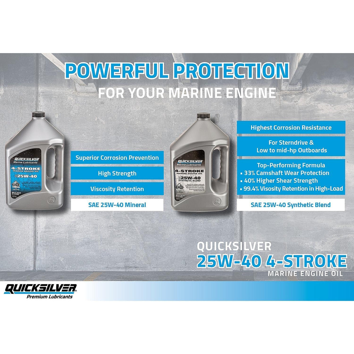 Mercury Marine Qualifies for Free Shipping Mercury 25W40 Marine Oil Gallon #8M0078620