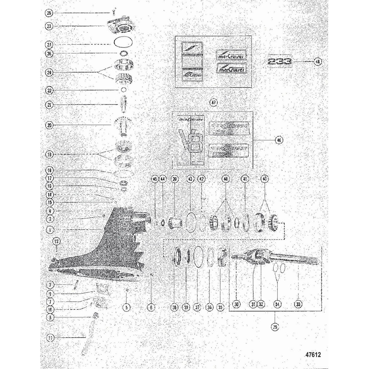Mercury Marine Qualifies for Free Shipping Mercury Bearing #31-35990A 1