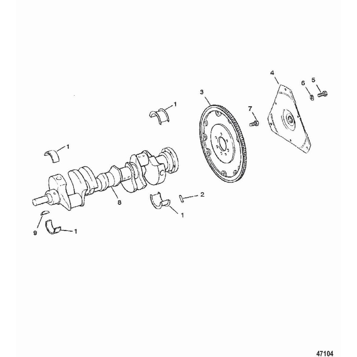 Mercury Marine Qualifies for Free Shipping Mercury Damper Plate #47608A1