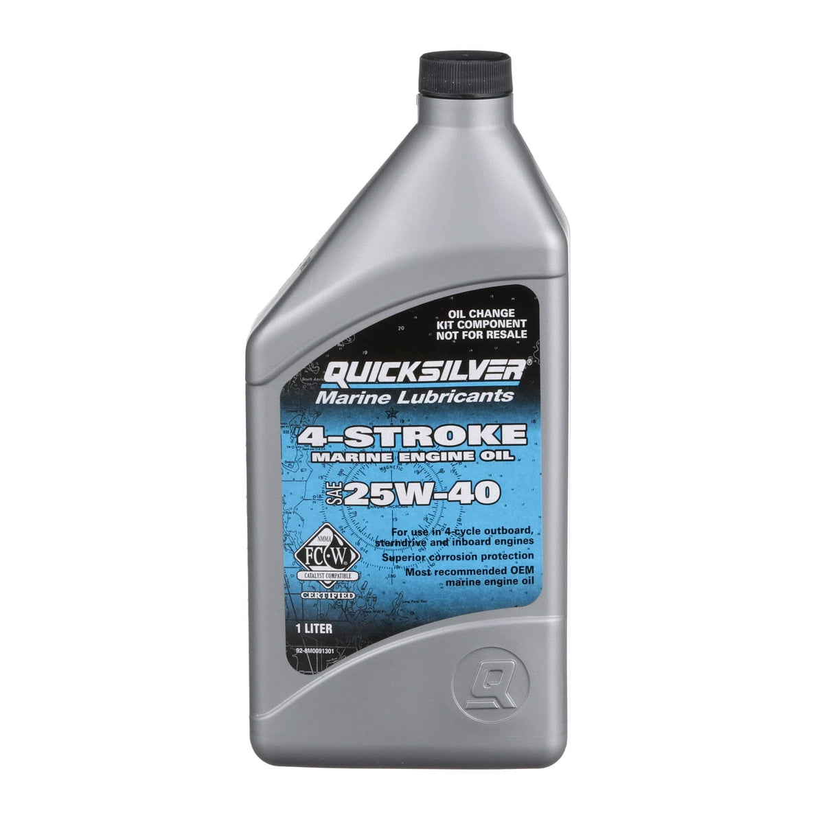 Mercury Marine Qualifies for Free Shipping Mercury Marine 15/20 HP Carb 25W40 Marine Oil Kit #8M0081910