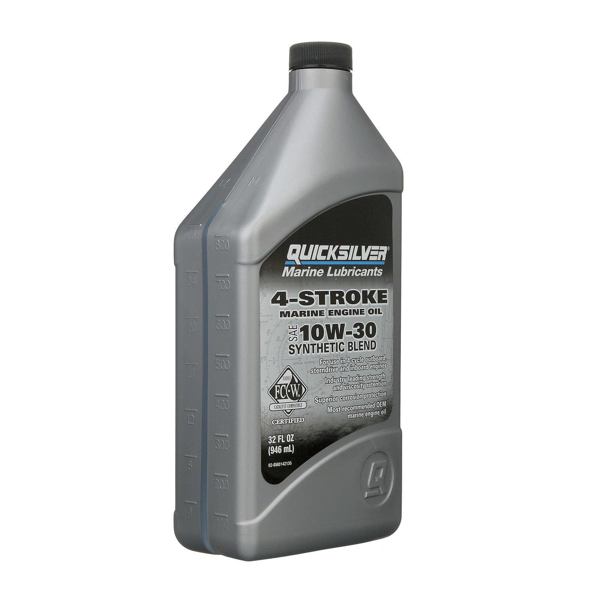 Mercury Marine Qualifies for Free Shipping Mercury Marine 4-Stroke 10W30 Synthetic Oil Quart #92-8M0142135