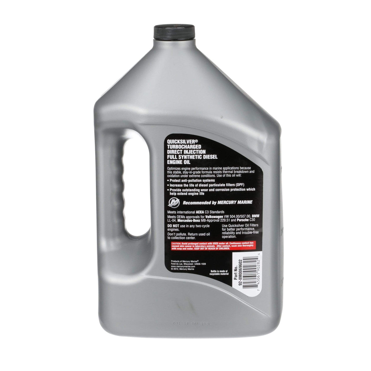 Mercury Marine Qualifies for Free Shipping Mercury Marine 5w30 Full Synthetic TDI Engine Oil 4 Liters #92-8M006960