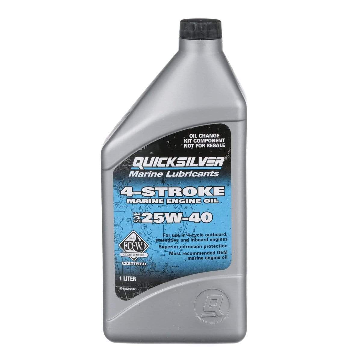 Mercury Marine Qualifies for Free Shipping Mercury Marine 75/90/115 HP EFI 1.7L 25W40 Oil Change #8M0081913