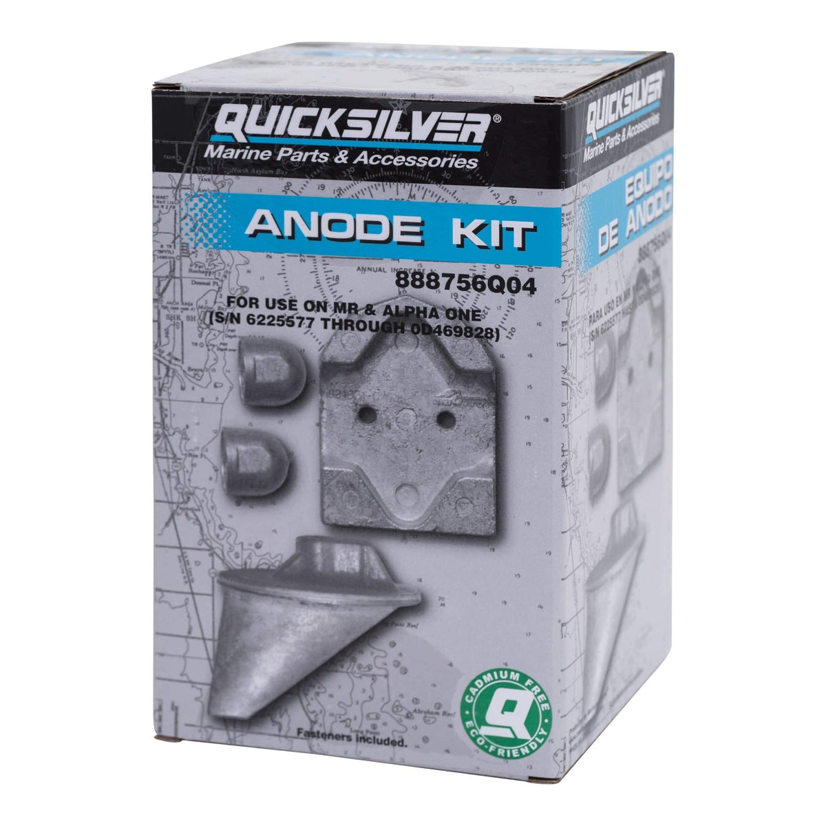 Mercury Marine Qualifies for Free Shipping Mercury Marine Anode Kit #97-888756Q04