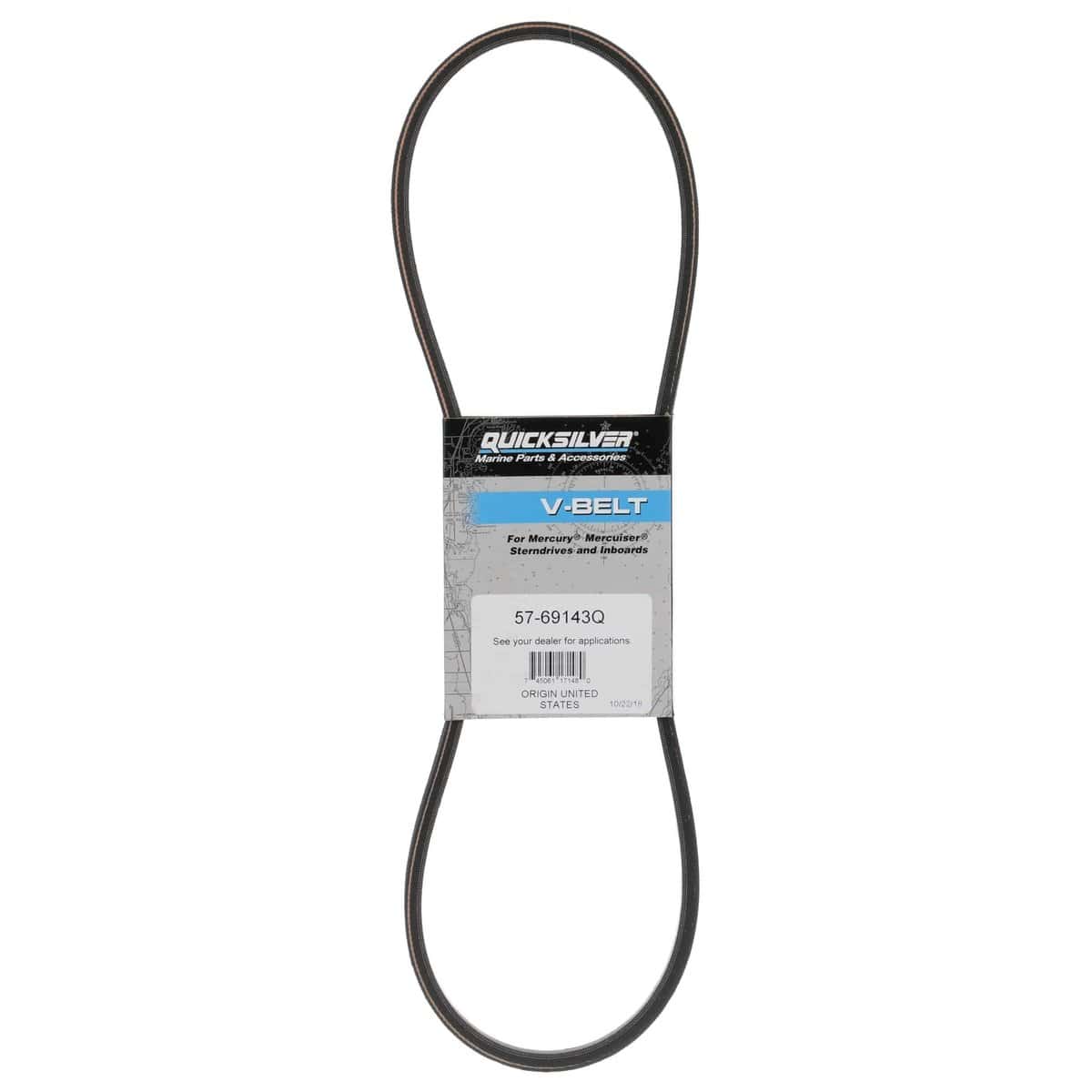 Mercury Marine Qualifies for Free Shipping Mercury Marine Belt #57-69143Q