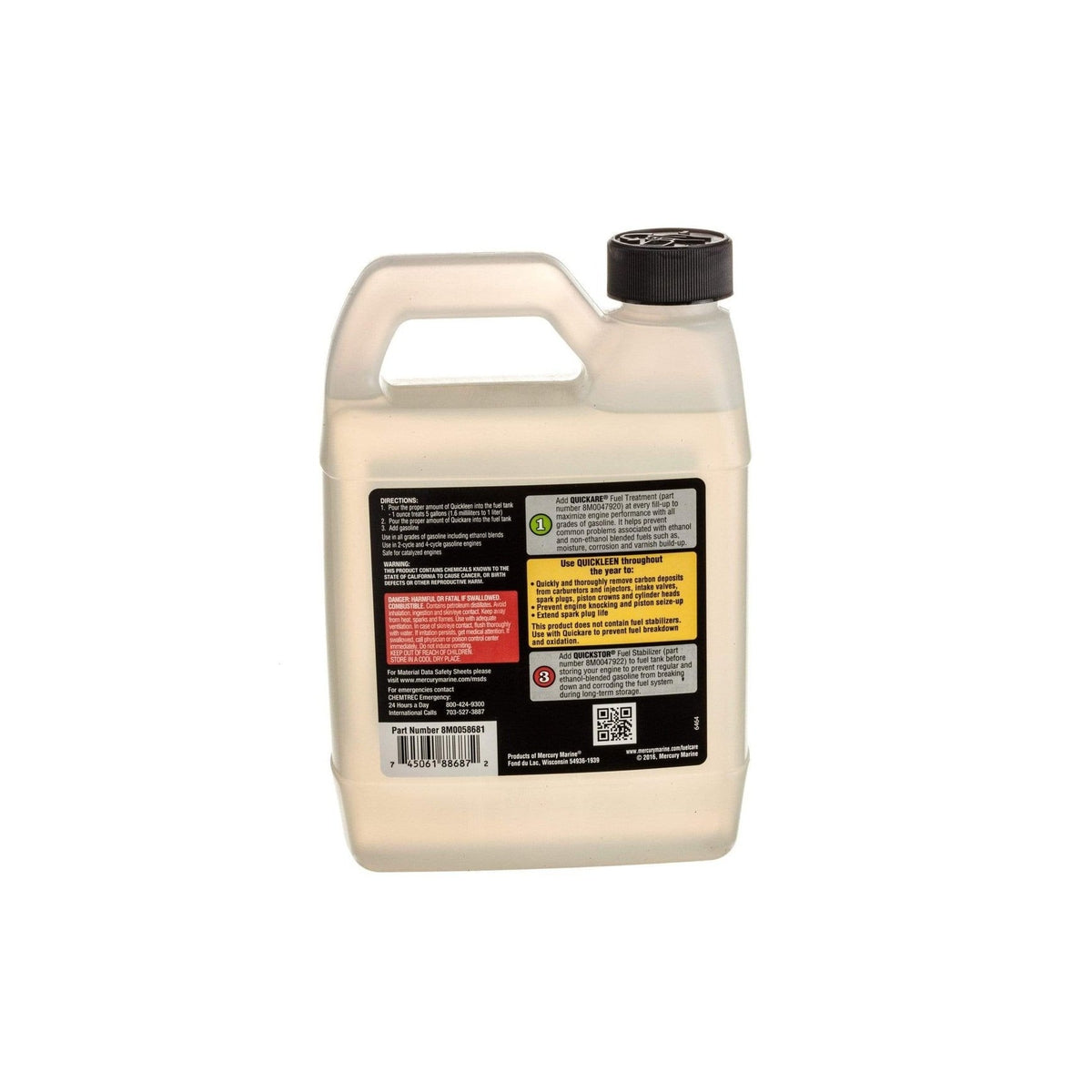 Mercury Marine Qualifies for Free Shipping Mercury Marine Cleaner-Quickleen Engine/Fuel Quart #92-8M0058681
