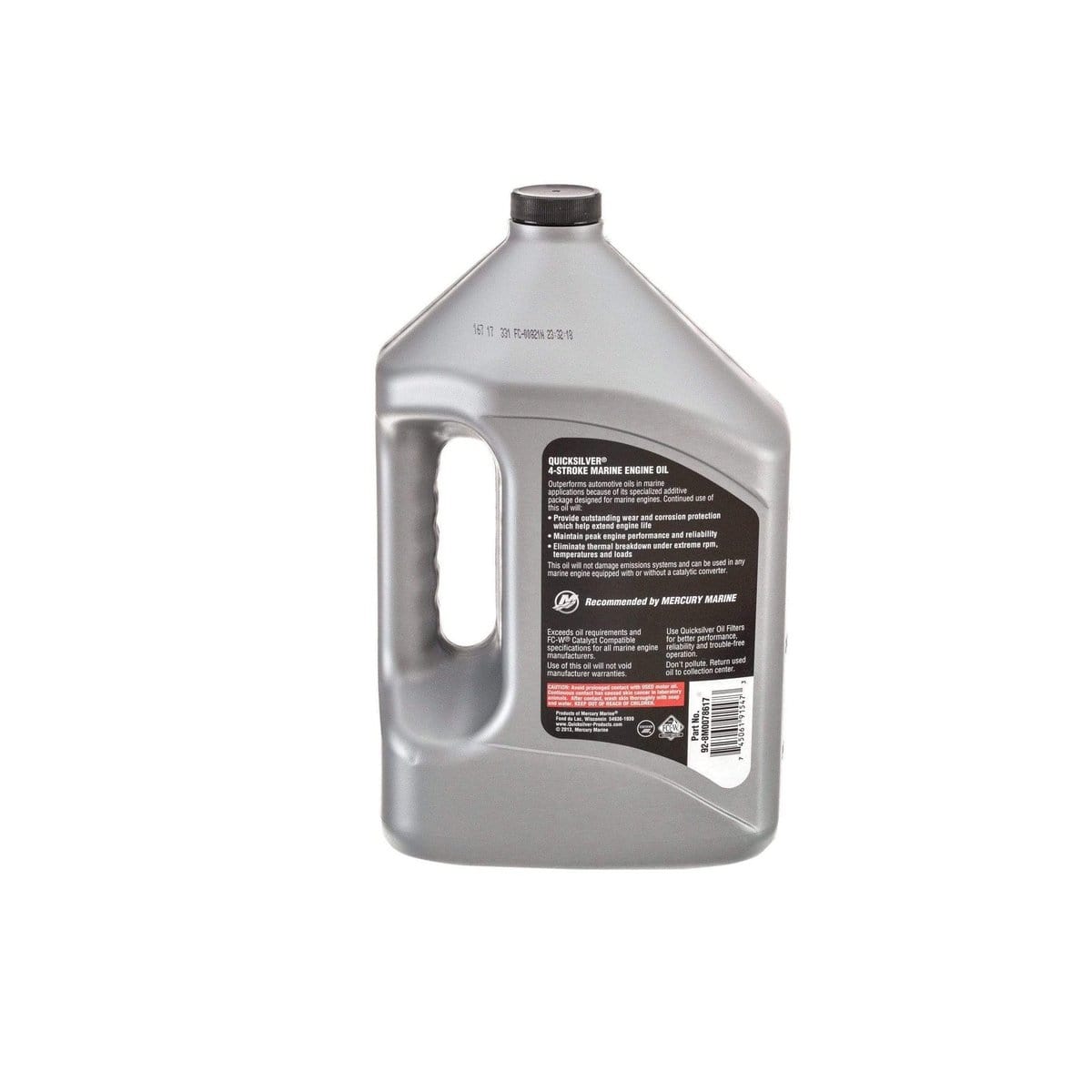 Mercury Marine Qualifies for Free Shipping Mercury Marine FCW 10w30 Oil Gallon #92-8M0078617