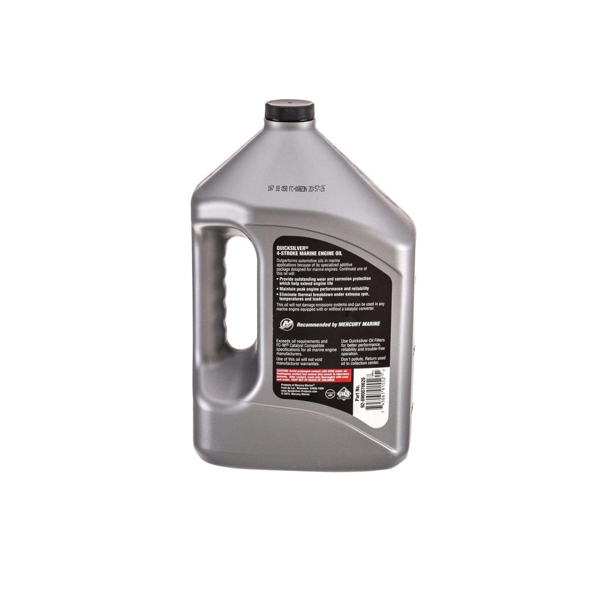 Mercury Marine Qualifies for Free Shipping Mercury Marine FCW 25w40 Oil Gallon #92-8M0078620