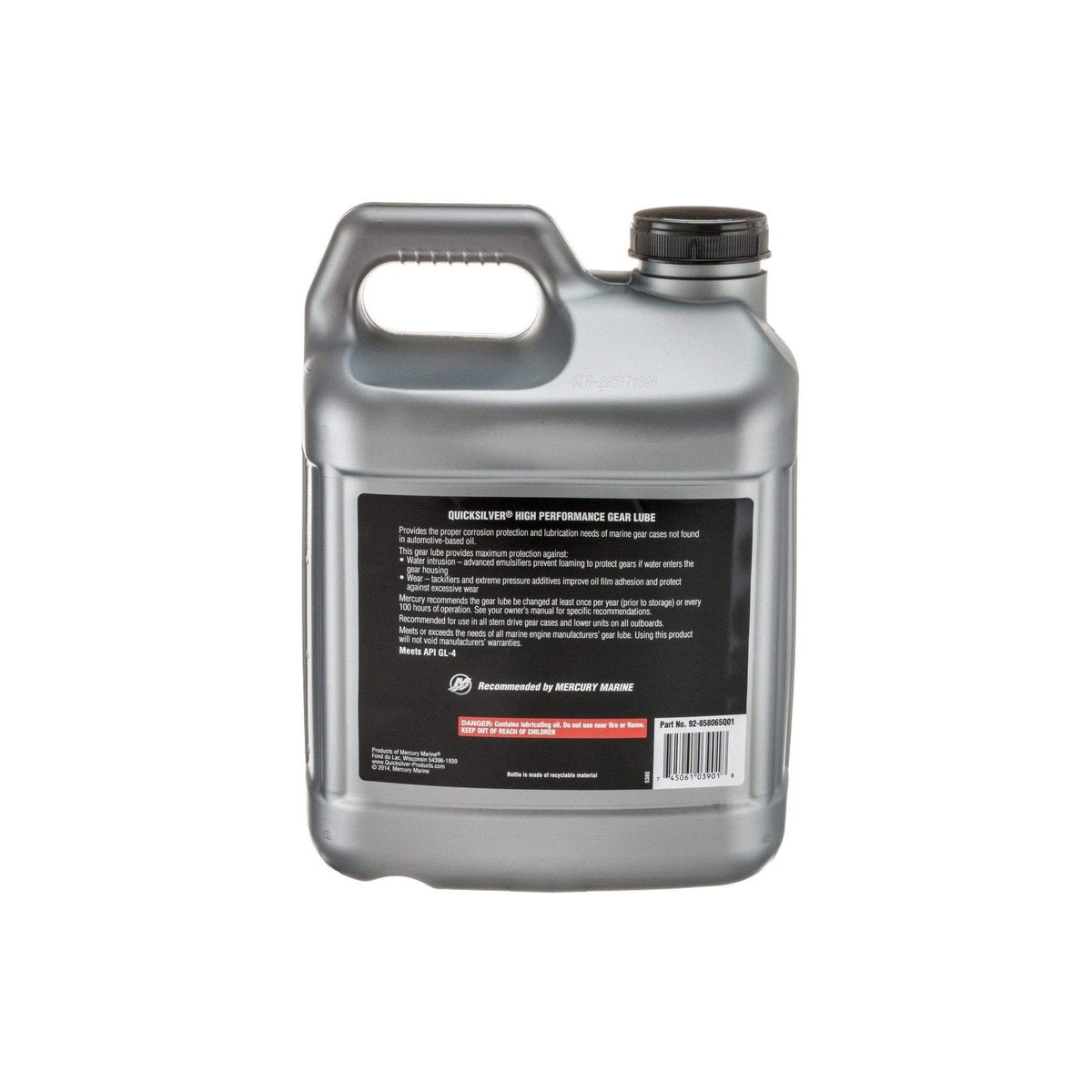 Mercury Marine Qualifies for Free Shipping Mercury Marine Gear Lube 2.5 Gallon #92-858065Q01