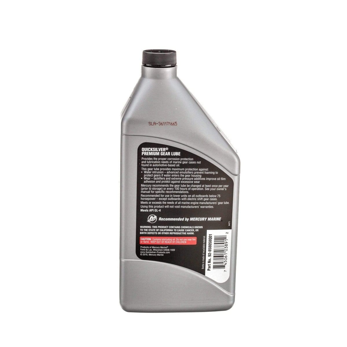Mercury Marine Qualifies for Free Shipping Mercury Marine Gear Lube 32 oz #92-858058Q01