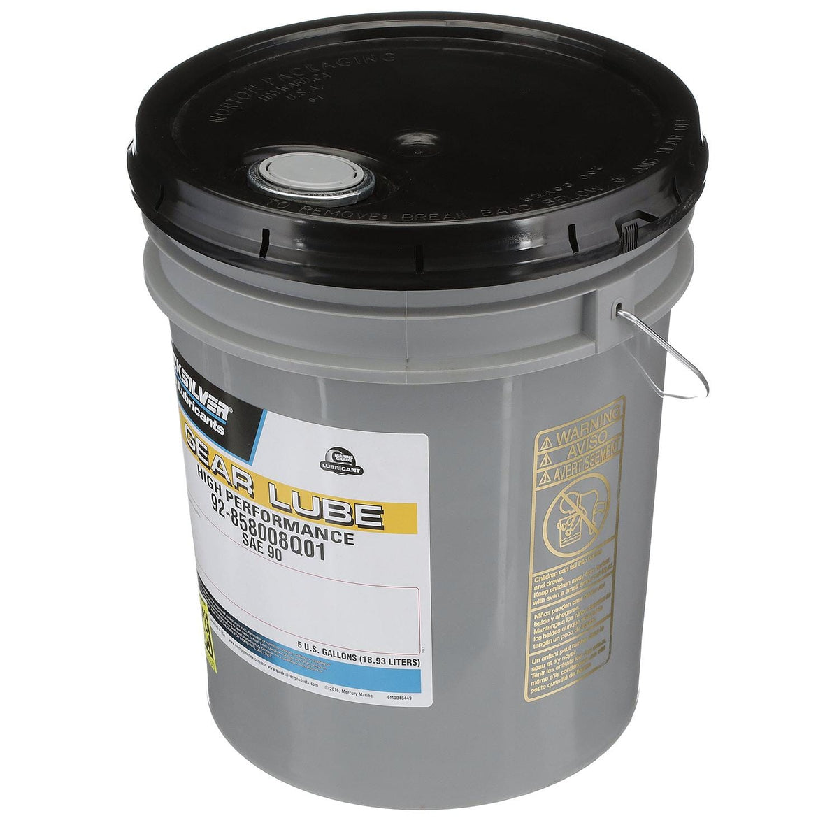 Mercury Marine Not Qualified for Free Shipping Mercury Marine Gear Lube 5 Gallon #92-858008Q01