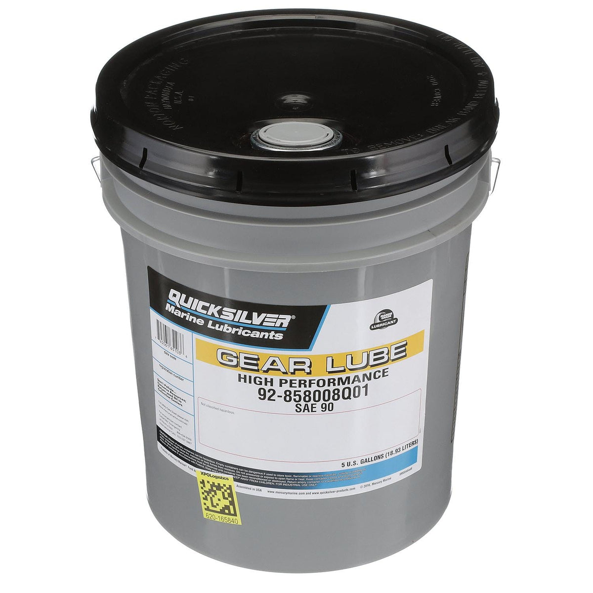 Mercury Marine Not Qualified for Free Shipping Mercury Marine Gear Lube 5 Gallon #92-858008Q01