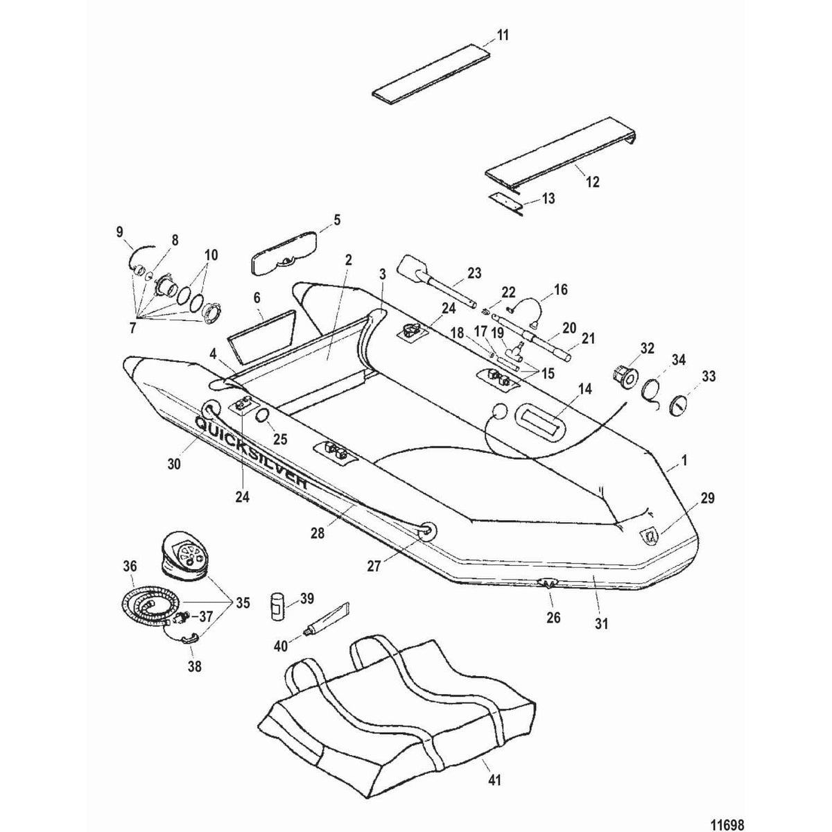 Mercury Marine Qualifies for Free Shipping Mercury Marine Hub Kit Nissan/Tohatsu #835284T09
