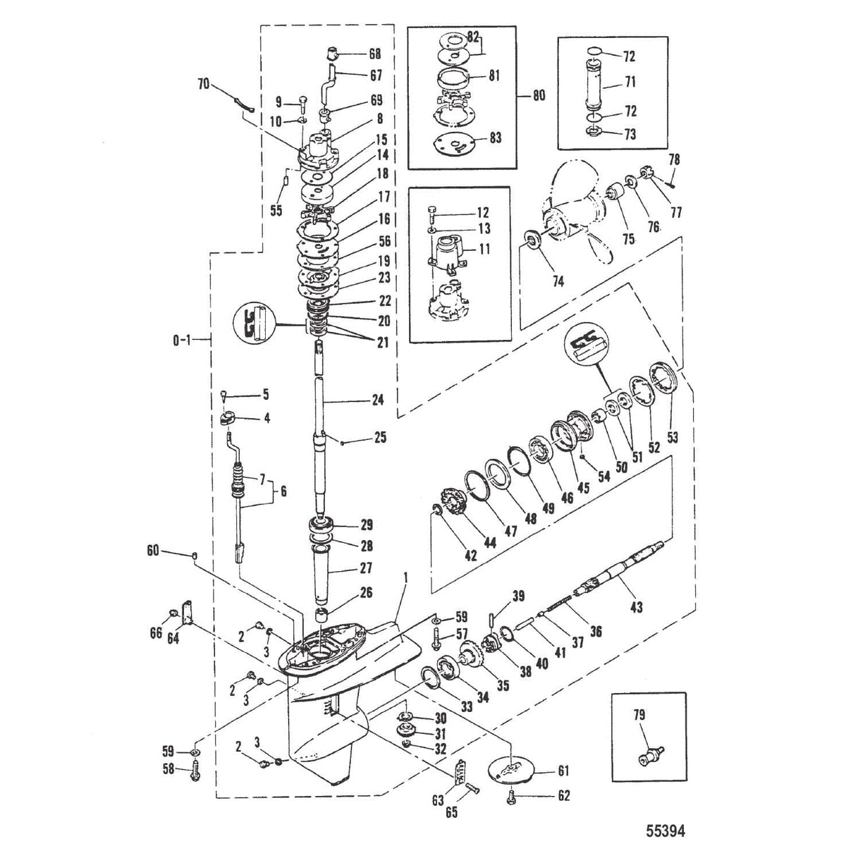 Mercury Marine Qualifies for Free Shipping Mercury Marine Impeller #84797M