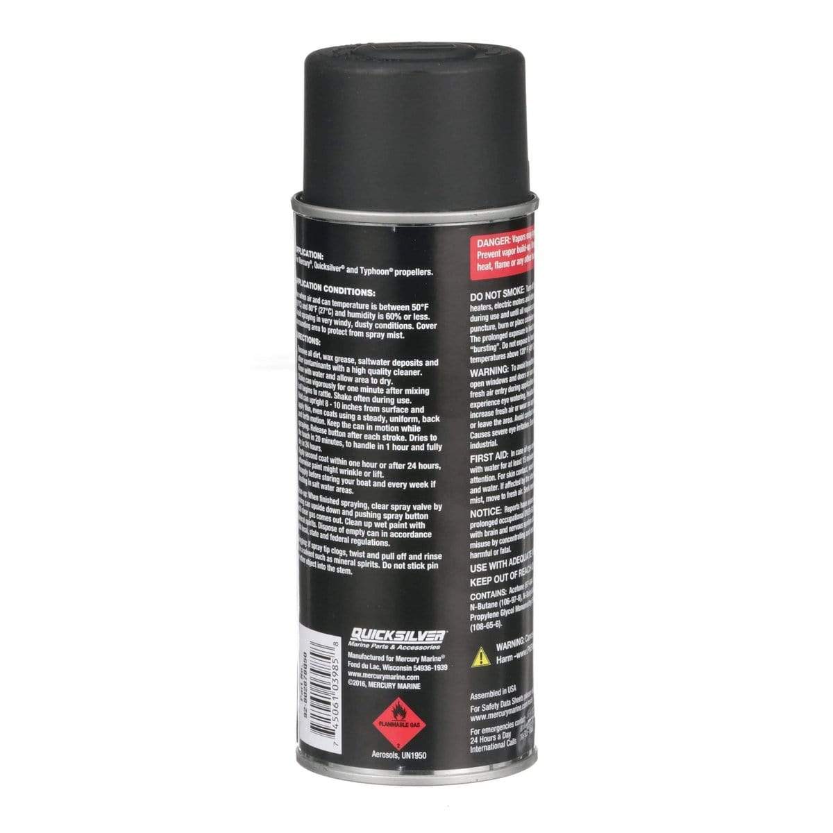 Mercury Marine Qualifies for Free Shipping Mercury Marine Paint EDP Prop Black 12 oz #92-802878Q50