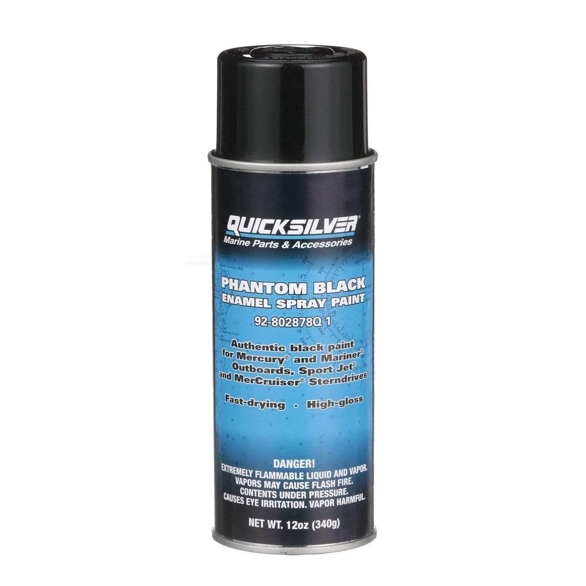 Mercury Marine Qualifies for Free Shipping Mercury Marine Phantom Black Paint 12oz #92-802878Q1