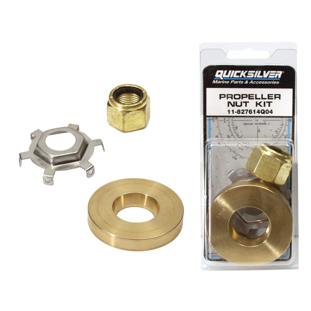 Mercury Marine Qualifies for Free Shipping Mercury Marine Prop Hardware Kit Mercury/Mariner Inline #827614Q04