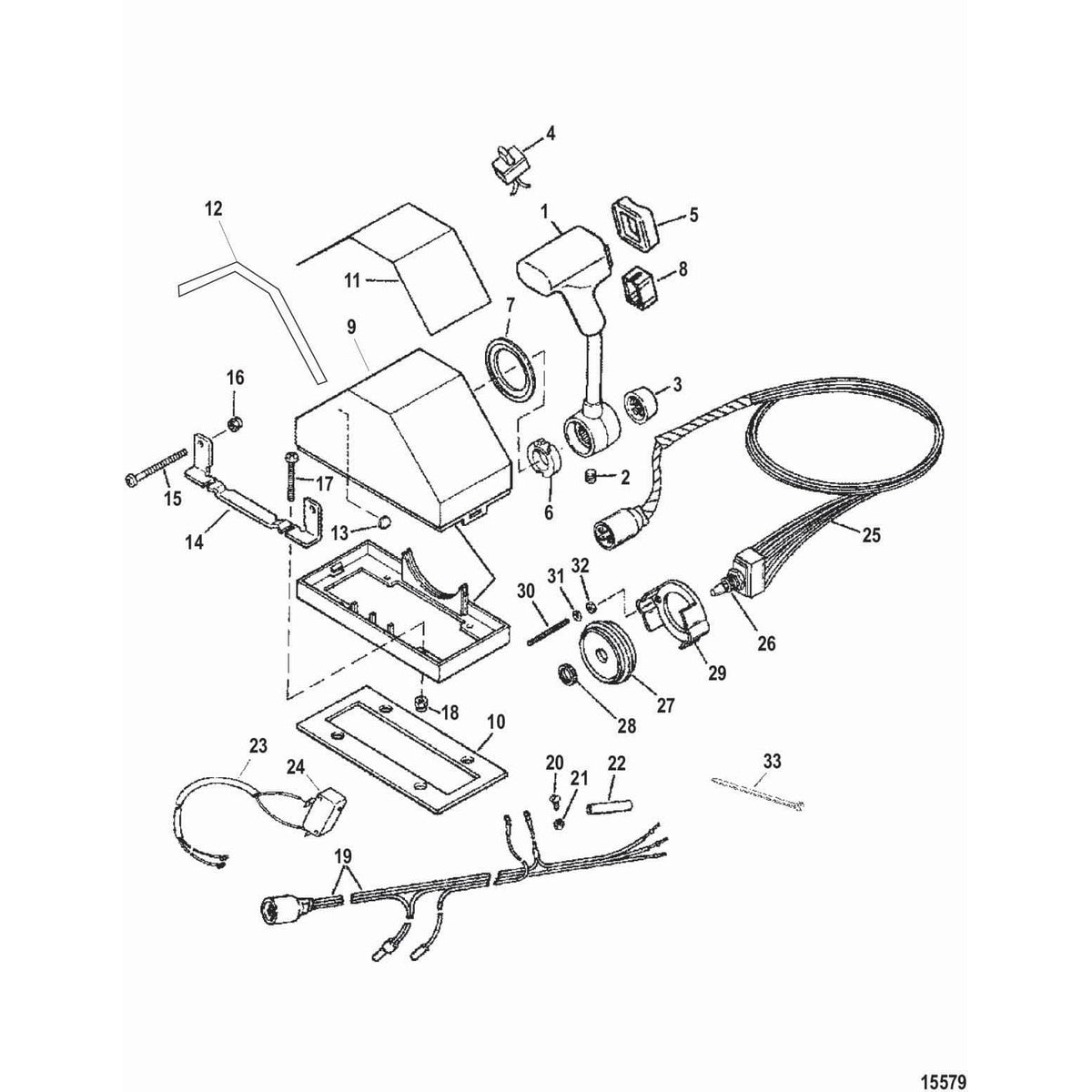 Mercury Marine Qualifies for Free Shipping Mercury Marine Remove Cover Assembly #14389A2