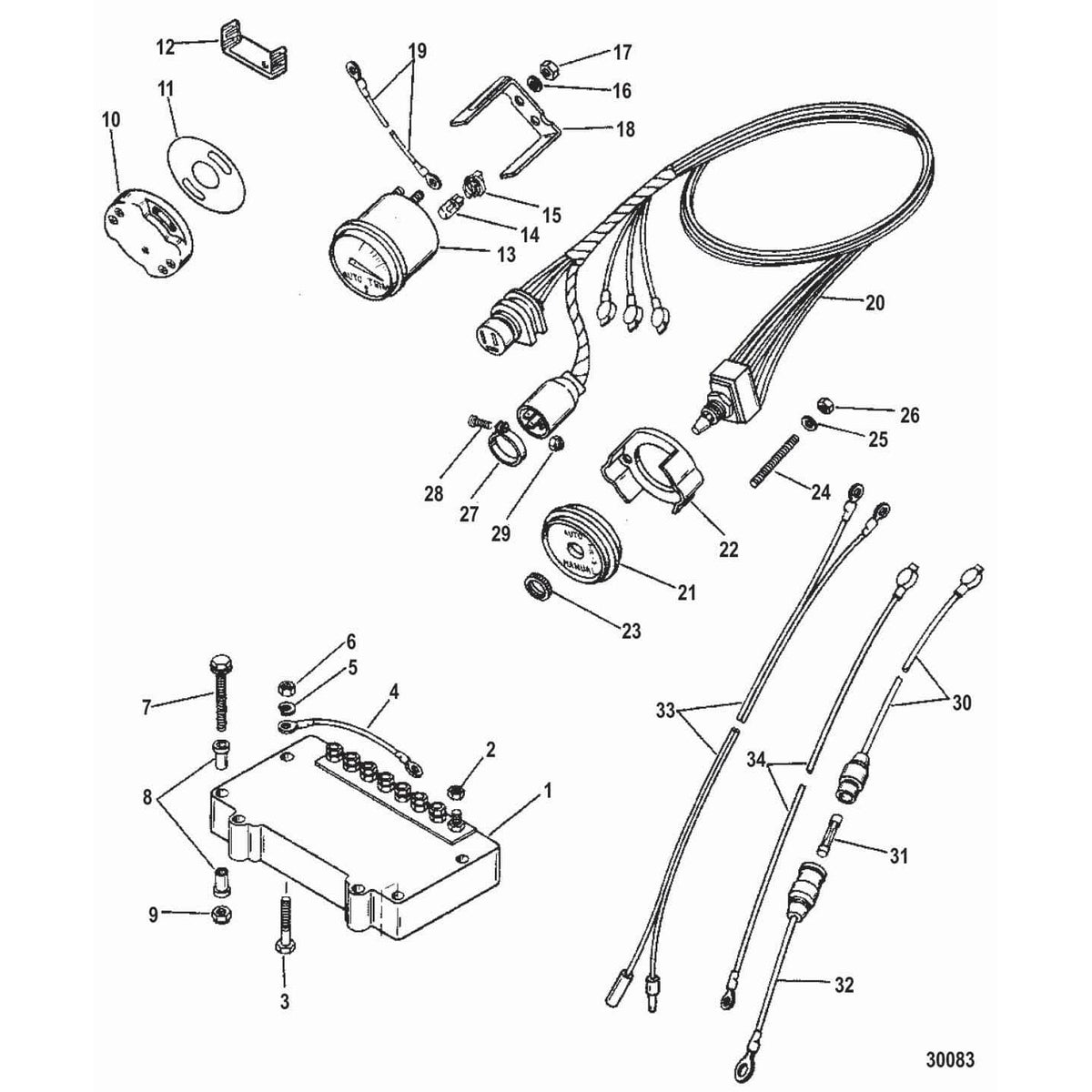 Mercury Marine Qualifies for Free Shipping Mercury Marine Sender Trim TR & TRS #805320A2