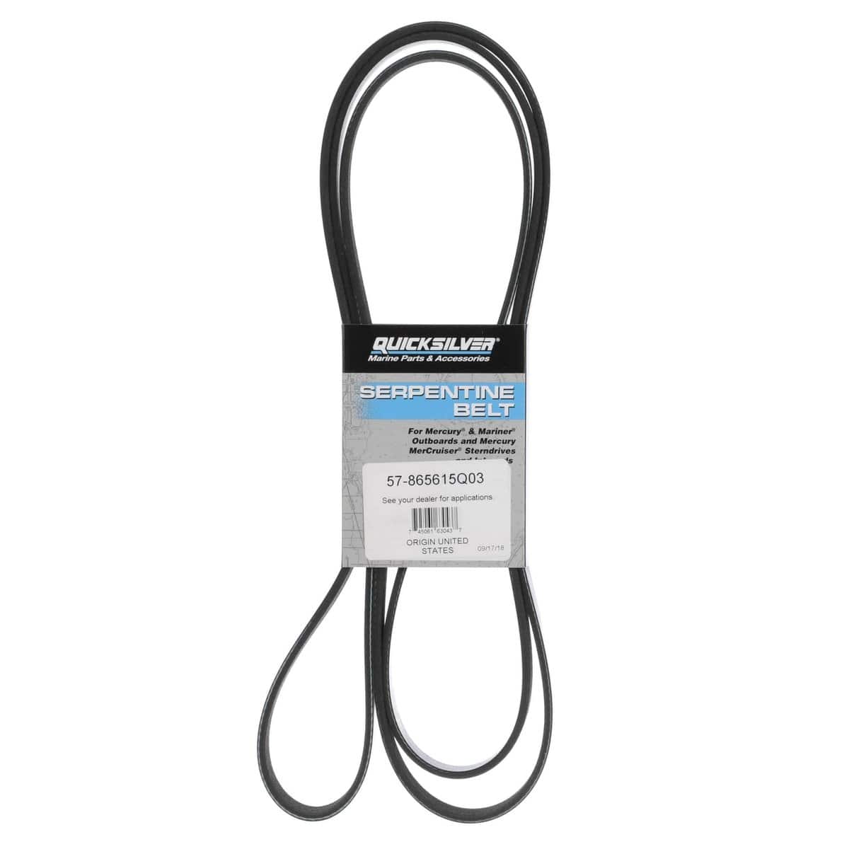 Mercury Marine Qualifies for Free Shipping Mercury Marine Serpentine Belt 305/350 #57-865615Q03