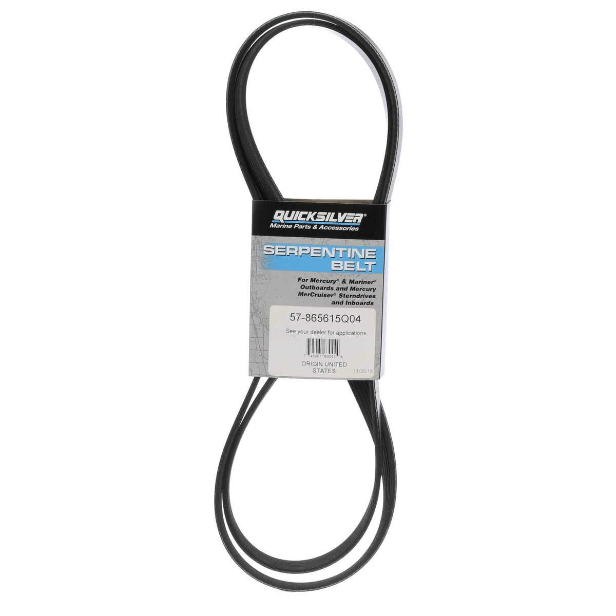 Mercury Marine Qualifies for Free Shipping Mercury Marine Serpentine Belt #57-865615Q04