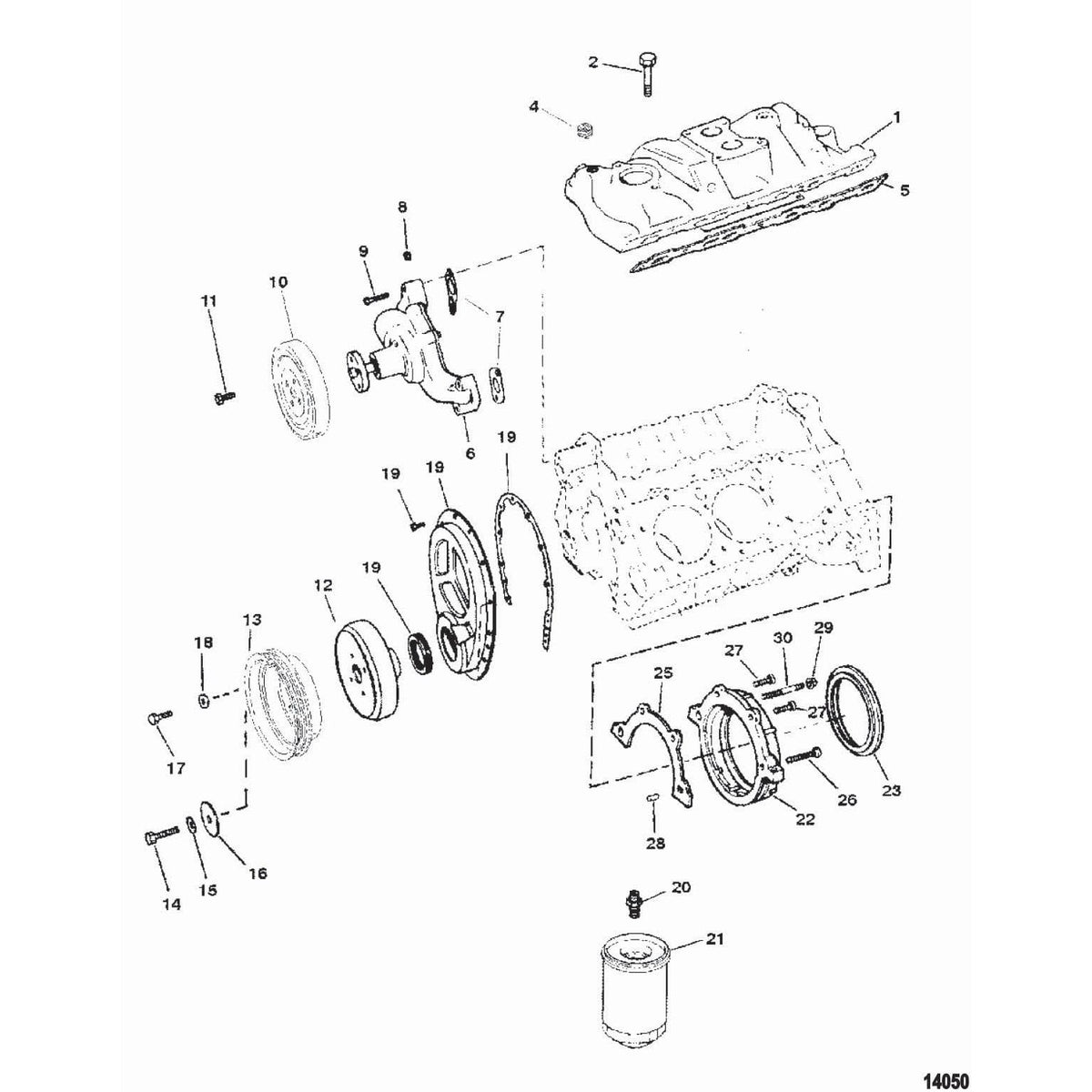 Mercury Marine Qualifies for Free Shipping Mercury Marine Timing Cover #809893T
