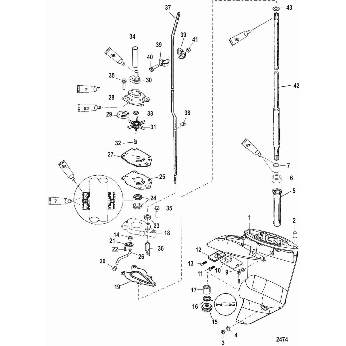 Mercury Marine Qualifies for Free Shipping Mercury Marine Washer #16448